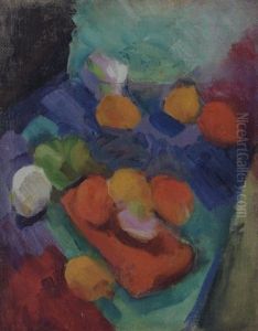 Synchromist Still Life by Morgan Russell