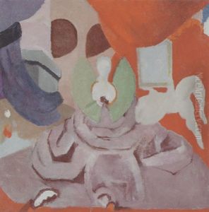 Seated Woman In Purple Seated Woman In Purple