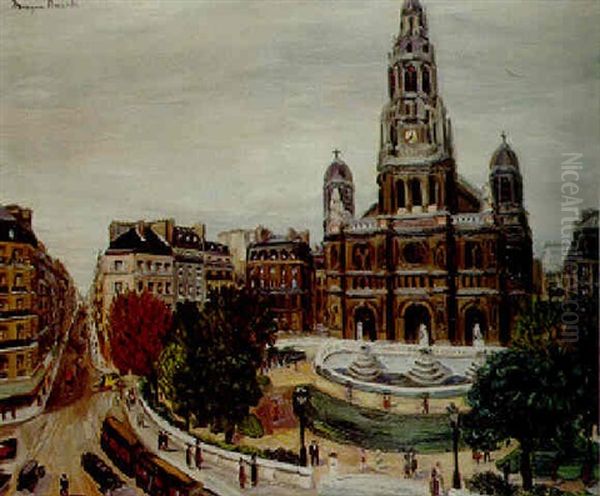 La Place De La Trinite - view 1