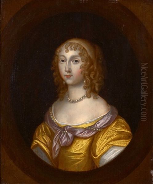 Portrait Of A Lady In Yellow - view 1
