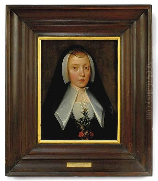 Portrait Of Catherine, Lady Brooke In Mourning - view 1