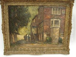 The Red Lion Inn Betchworth by Albert Ernest Bottomley