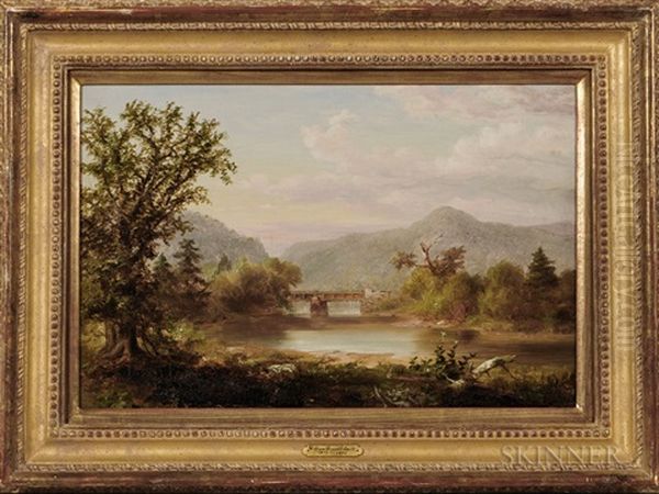 View Of A Valley In Springtime - view 1