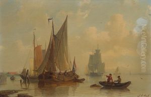 Marine by Johan Adolph Rust