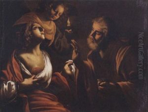 The Martyrdom Of Saint Agnes by Francesco Rustici