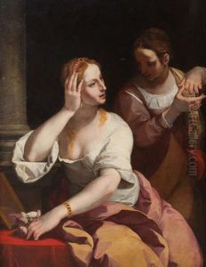 Toilette D'une Dame Noble Toilette D'une Dame Noble