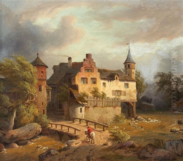 Dorf An Einem Fluss - view 1