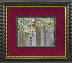 Lilacs On A Porch. Bohdanow