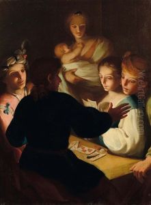 Giocatori Di Carte by Clemente Ruta