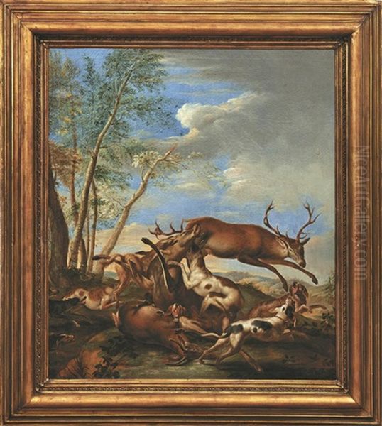 Hirschjagd - view 1