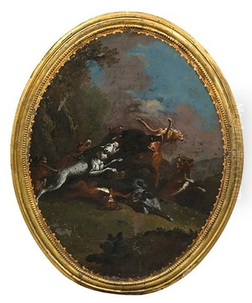 Scenes De Chasse (pair) - view 1