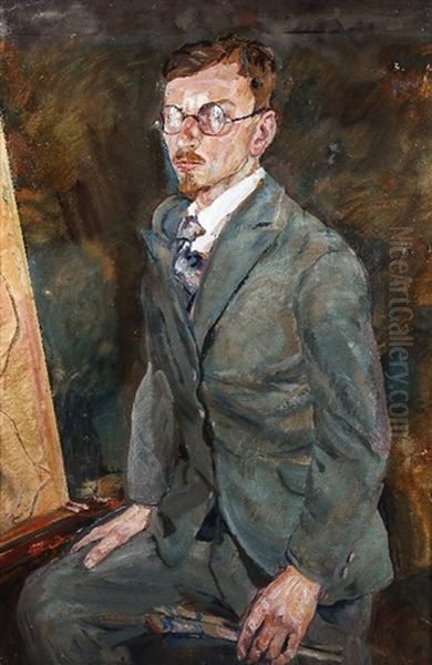 Portrait Des Malers Conrad Felixmuller - view 1