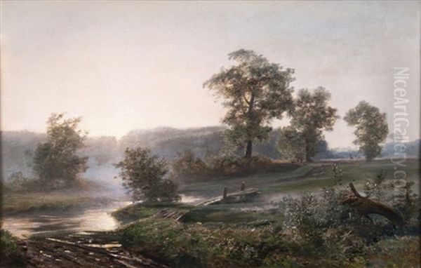Sonnenaufgang Beim Stangenteich Im Sachsenwald - view 1