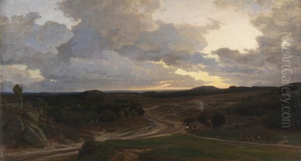 Abendstimmung In Der Heide - view 1