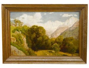 Mountainous Landscape by Johann Valentin Ruths