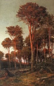 Herbstlicher Wald by Johann Valentin Ruths