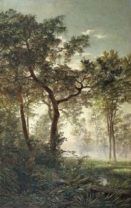 Morgenstimmung Im Wald by Johann Valentin Ruths
