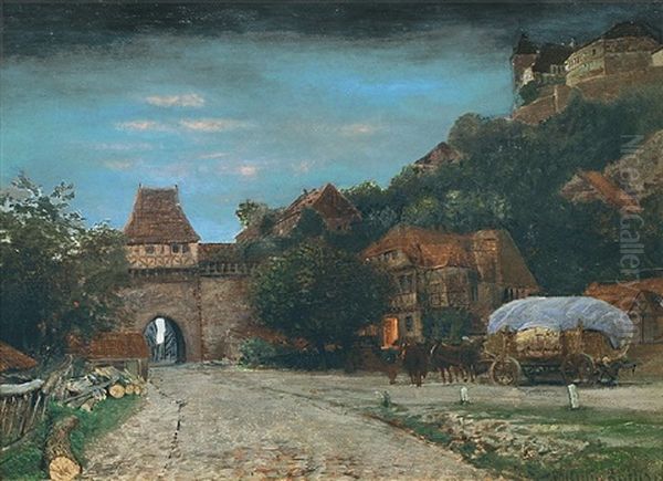 Burgansicht Im Rheinland - view 1