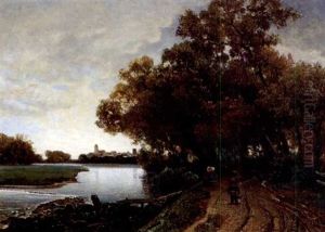 Weg Am Flusslein