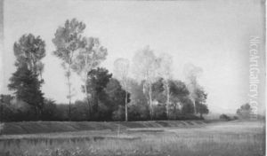 Im Herbst Bei Sorengo by Johann Valentin Ruths