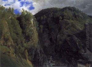 Felsschlucht Im Sabinergebirge
