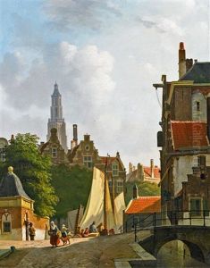 Partie In Gouda by Johannes Rutten
