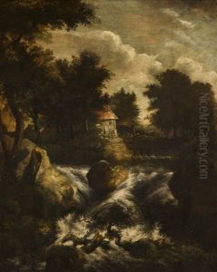 Paysage Et Chutes D'eau