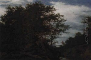 A Wooded River Landscape A Wooded River Landscape