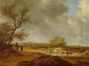 Landschaft Mit Kuhen Landschaft Mit Kuhen