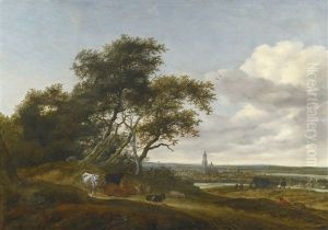 A View Of Amersfoort by Salomon van Ruysdael
