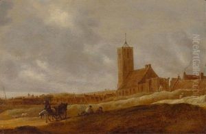 Dorflandschaft by Salomon van Ruysdael