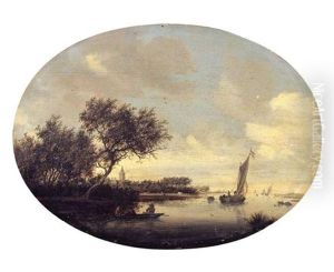 Chasse Aux Canards Sur Une Riviere Chasse Aux Canards Sur Une Riviere