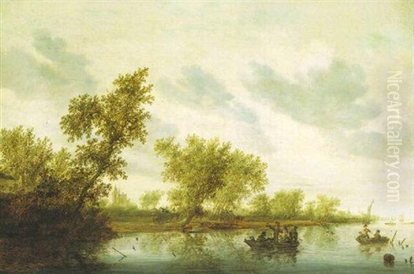 An Extensive River Landscape - view 1