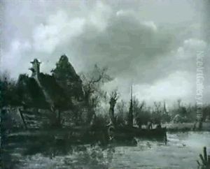 Flusslandschaft Flusslandschaft