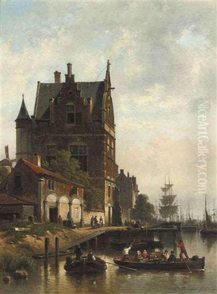 A View On The Quay Of The Schelde With The Pilotage, Antwerp - view 1