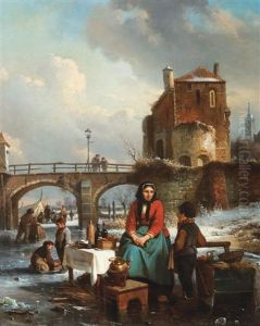Ijspret by Jean (Jan) Michael Ruyten