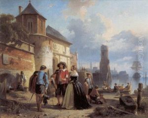 De Aankomst Van Willem Van Oranje Te Antwerpen
