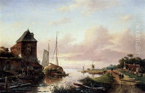 Flusslandschaft - view 1