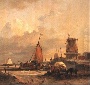 Barques De Peche Au Sec