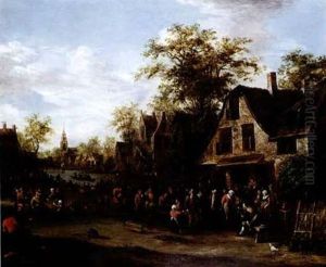 Village Kermesse by E. Ruytenbach