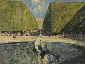 Schonbrunn by Anton Ruzicka-Lautenschlaeger