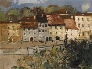 Hauserreihe by Hans Ruzicka-Lautenschlaeger