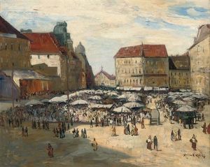 Linz by Hans Ruzicka-Lautenschlaeger