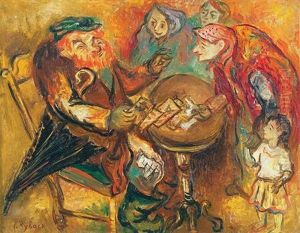 Card Players by Issachar ber Ryback