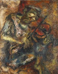 Violoniste Aveugle Violoniste Aveugle