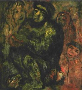 Beggar Family by Issachar ber Ryback