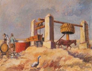 Jewish Workers In The Ukraine by Issachar ber Ryback
