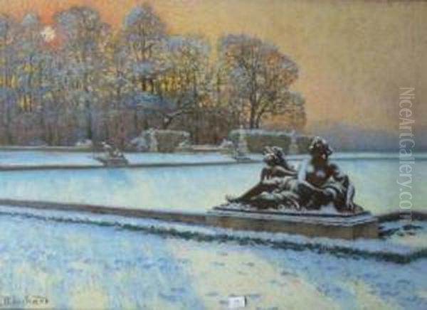Versailles Sous La Neige - view 1