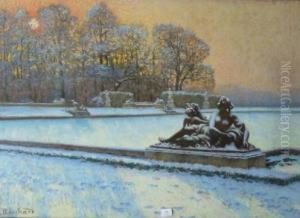 Versailles Sous La Neige by Paul Louis Bouchard