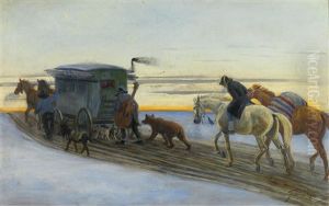 Wanderzirkus Auf Reisen by Tadeusz Rybkowski